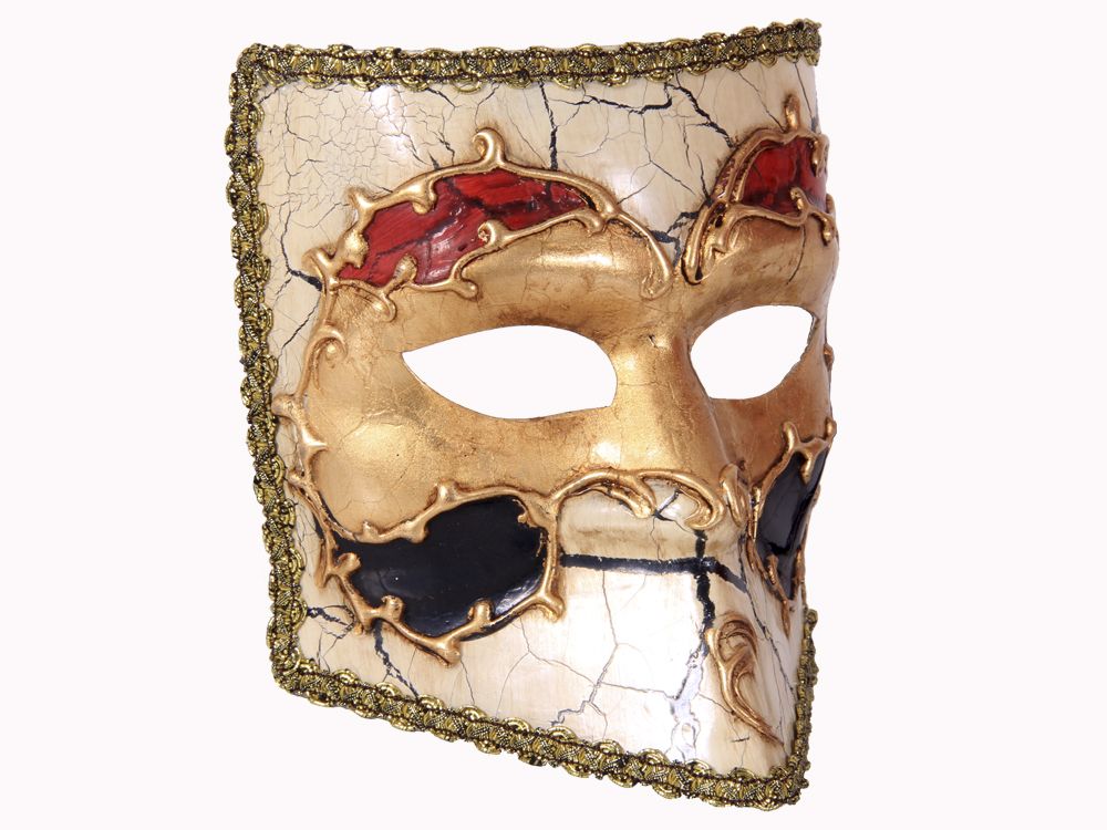 Новогодний маскарад. Венецианская маска в технике папье-маше