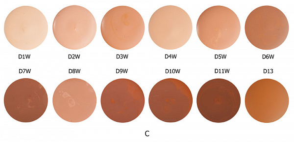 Палитра корректоров серии "DC", 40 гр.