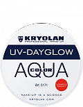 Аквагрим прессованный УФ/Aquacolor UV-Dayglow 8 мл. (Цв: White) White