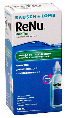 Раствор ReNu Multi Plus, 60 мл n/a