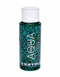 Аквагрим жидкий с блестками/Aquacolor Liquid Glitter 30 мл. (Цв: Green) Green