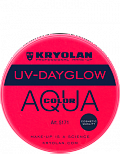 Аквагрим прессованный УФ/Aquacolor UV-Dayglow 8 мл. (Цв: Red) Red