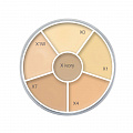 Консилер в круге 6 цв./Concealer Circle 40 гр. (Цв: 0) 0