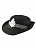 Шляпа Полицейский Черный