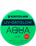 Аквагрим прессованный УФ/Aquacolor UV-Dayglow 8 мл. (Цв: Green) Green