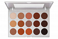 Тени в палитре 15 цв./Eye Shadow Palette 15 col. 37,5 гр. (Цв: SmokeyBrown) SmokeyBrown